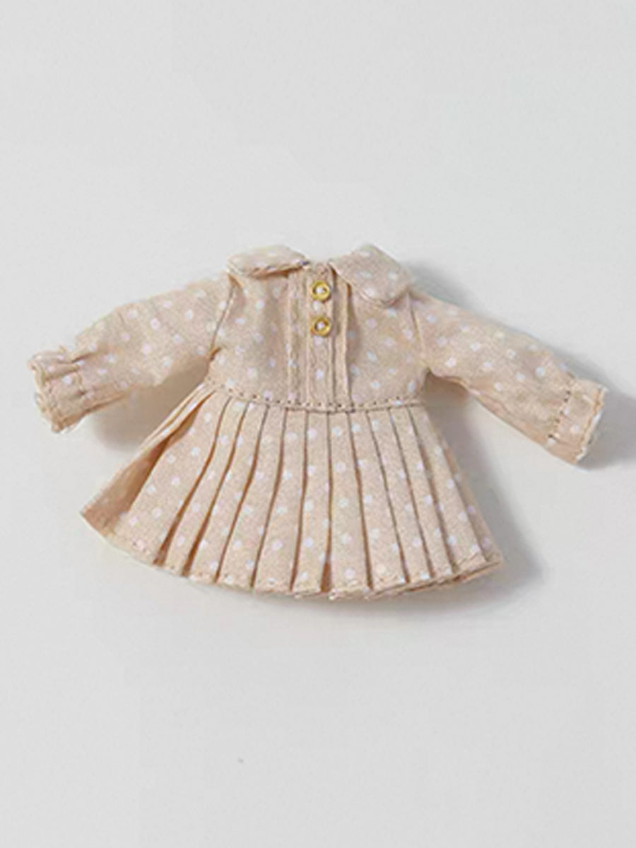 Handmade Outfit for Obitsu/GSC, Academic Angel Pleated Dress