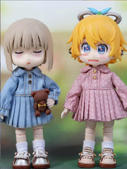 Handmade Outfit for Obitsu/GSC, Academic Angel Pleated Dress
