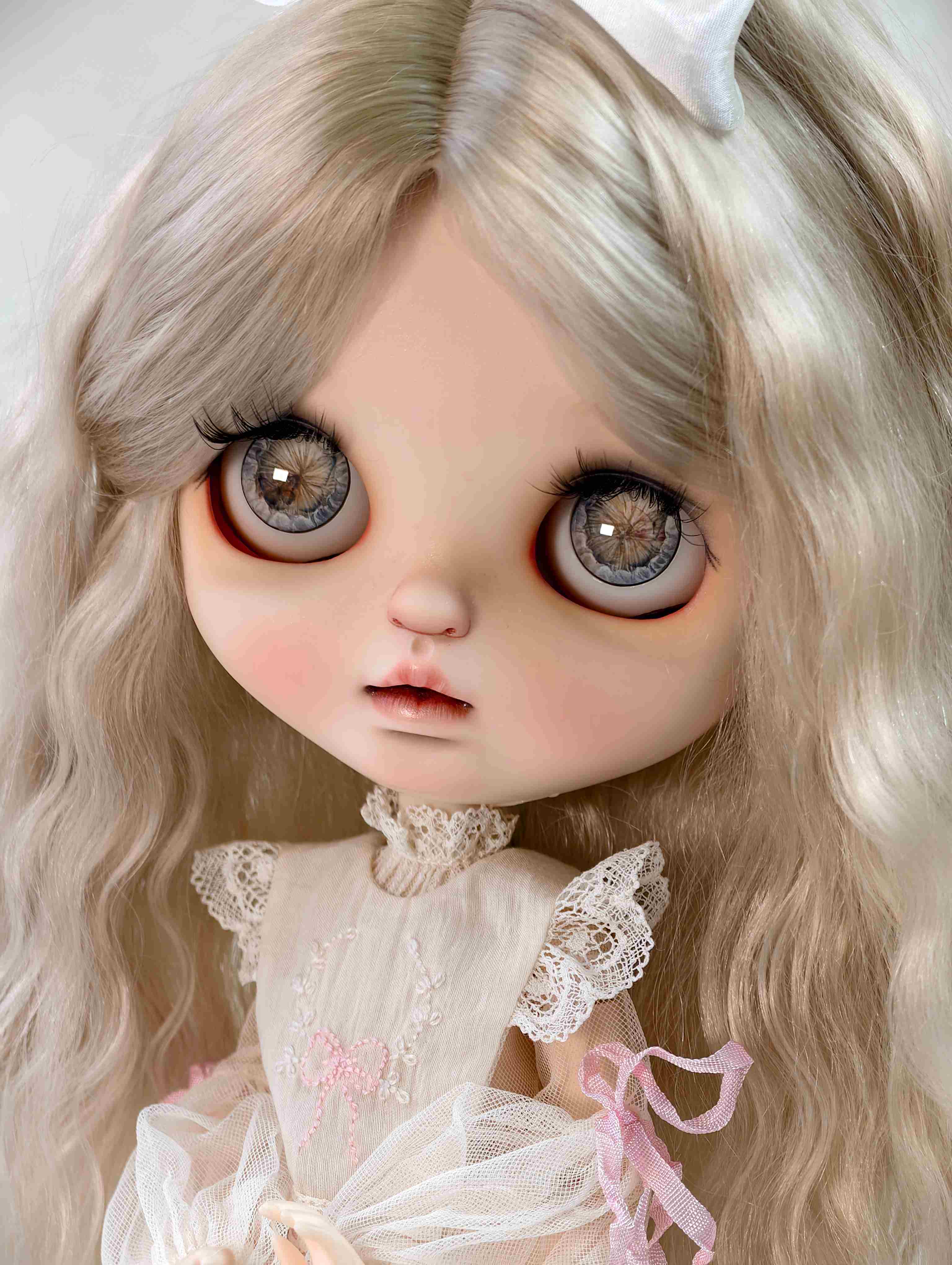 Handmade Blythe Eyechips,Grey Tone, Butterfly