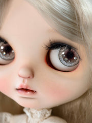 Handmade Blythe Eyechips,Reddish-Brown Tone, Crystal