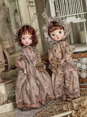 Vintage Bunny Blythe 1/6 BJD Set - Handmade Doll Clothes - ToastDoll