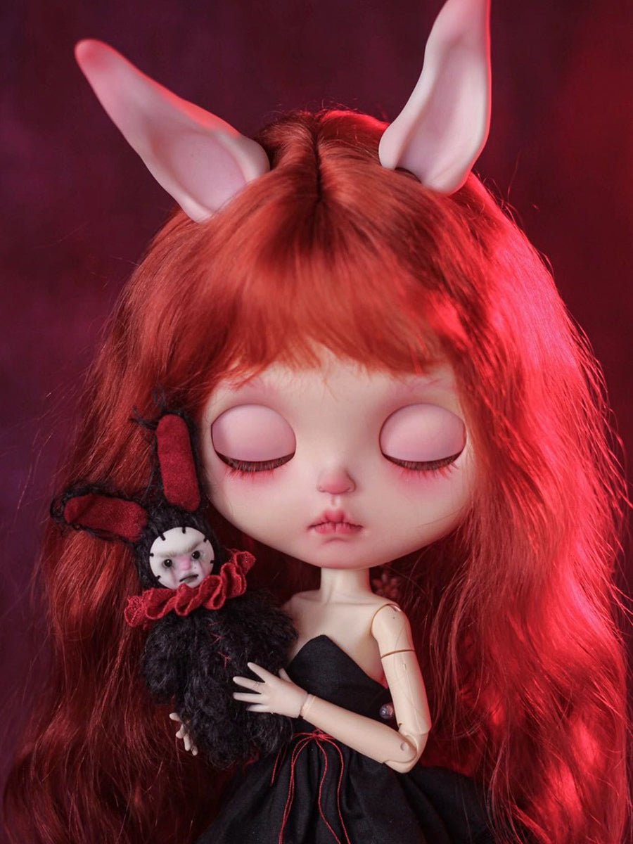 Handmade Plushie for BJD/Blythe, Masked Animal