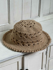 Bronze Crochet Cloche 1/6 BJD Hat | ToastDoll