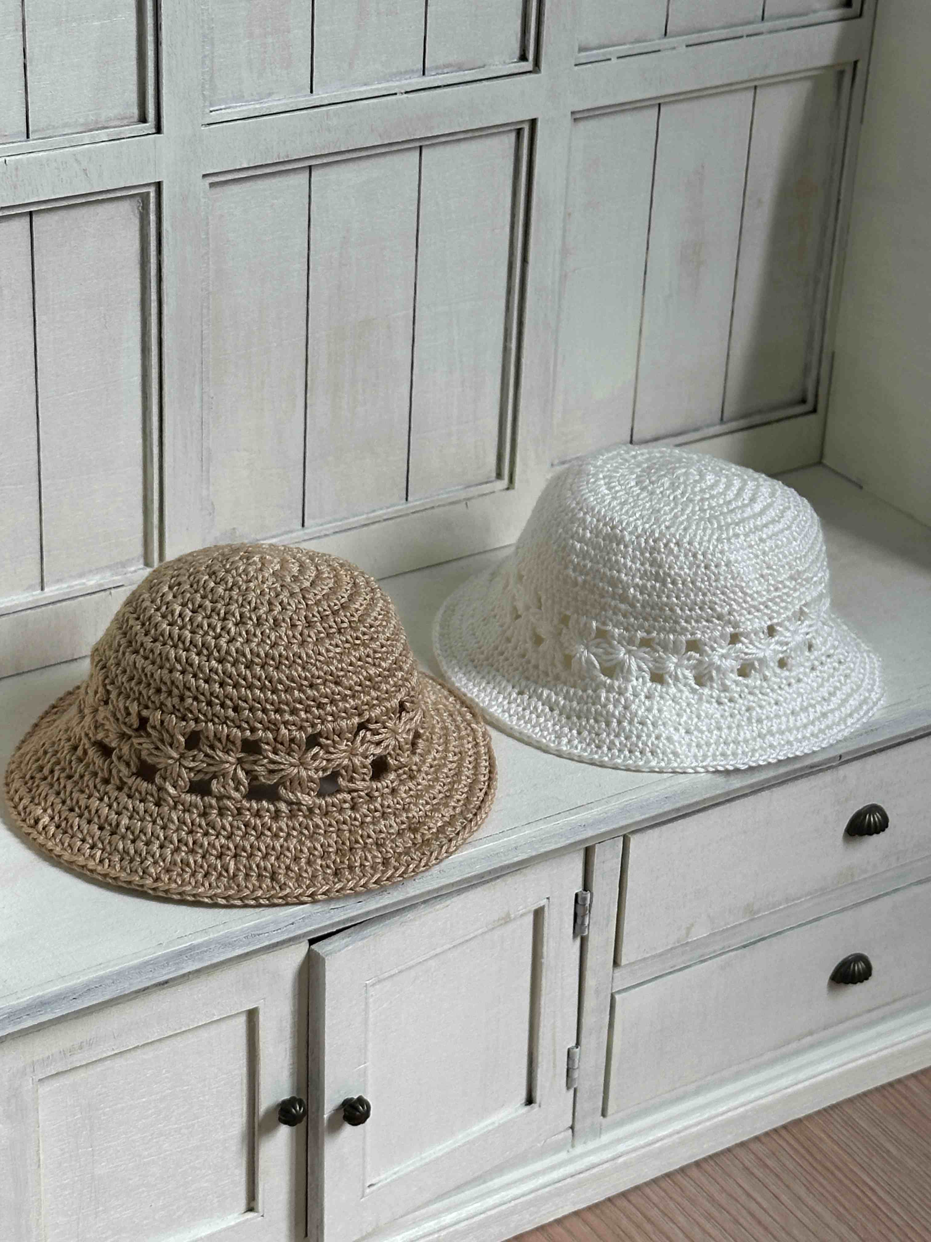 Crochet Cloche 1/6 BJD Hat | ToastDoll