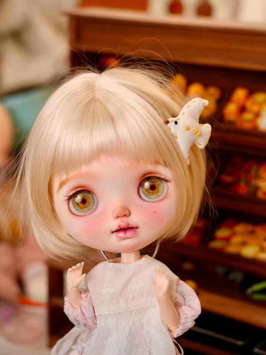 OOAK Custom Blythe Doll For Commission, Cute Girl