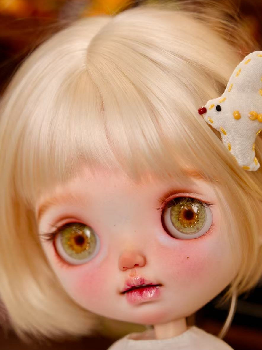 OOAK Custom Blythe Doll For Commission, Cute Girl