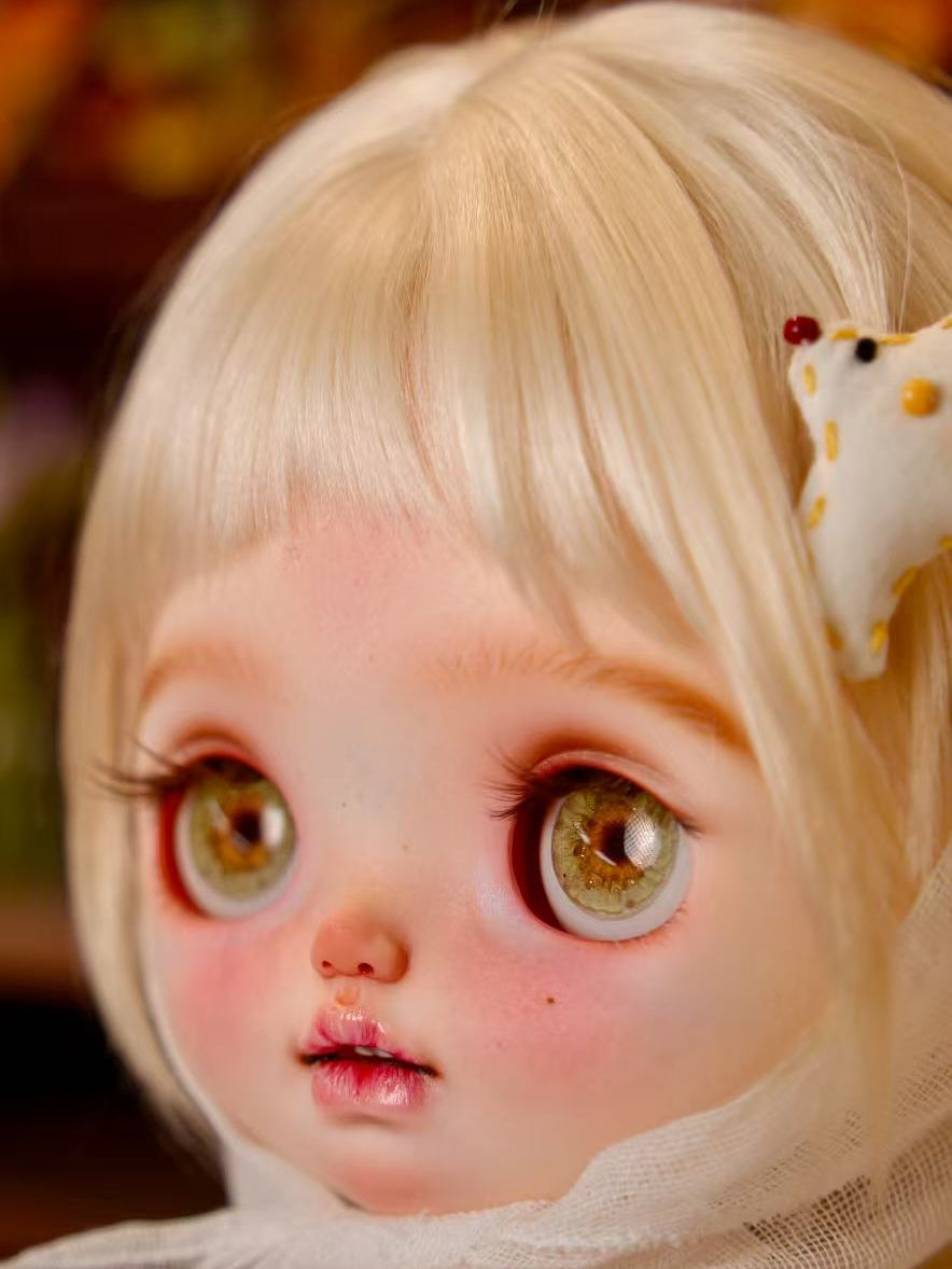OOAK Custom Blythe Doll For Commission, Cute Girl