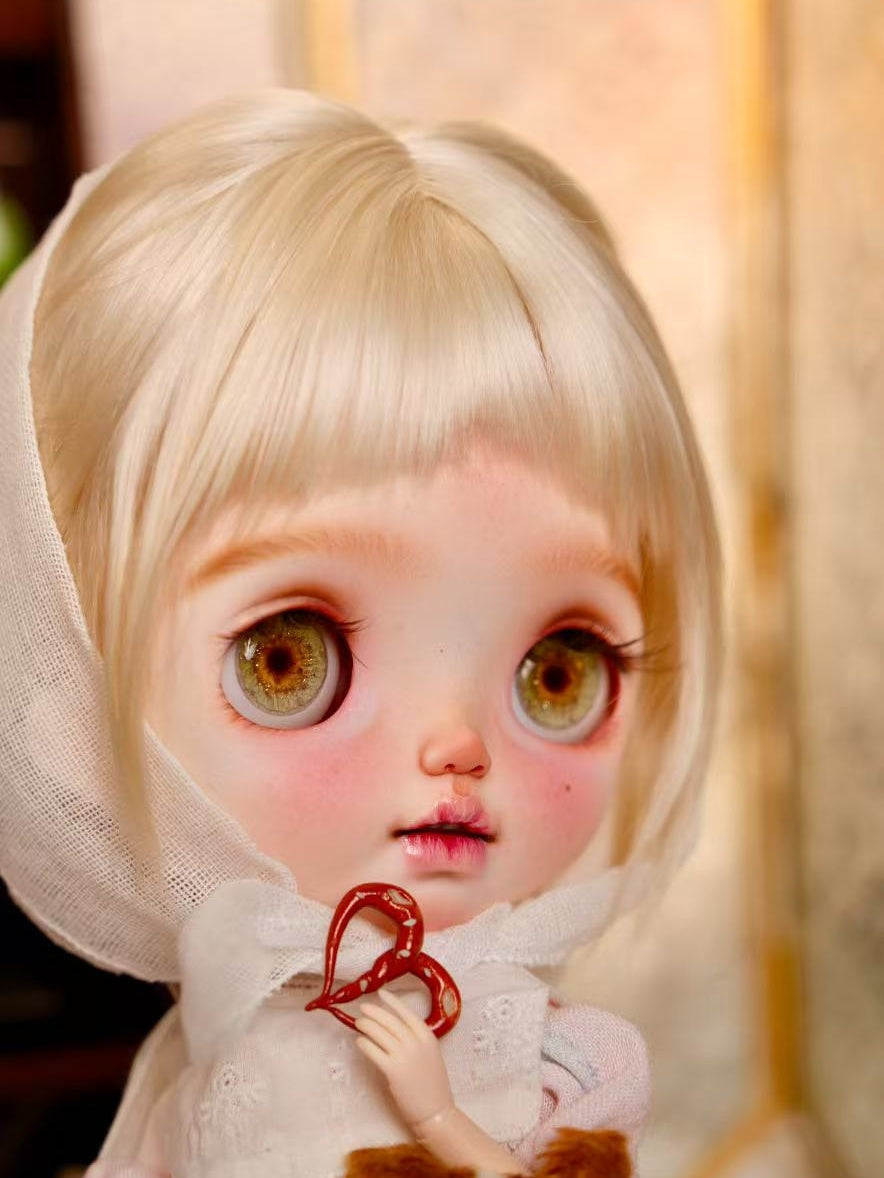 OOAK Custom Blythe Doll For Commission, Cute Girl