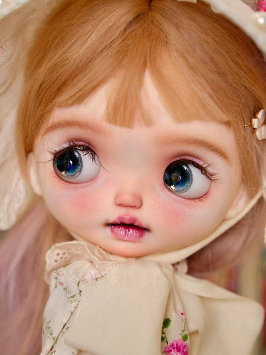 OOAK Custom Blythe Doll For Commission,Elegant  Miss
