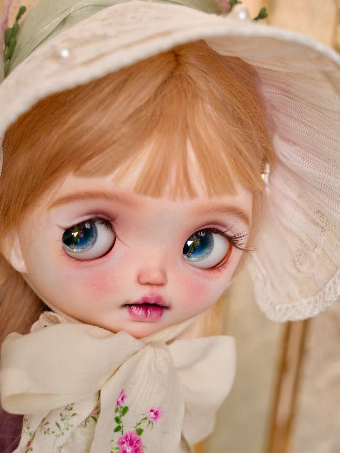 OOAK Custom Blythe Doll For Commission,Elegant  Miss