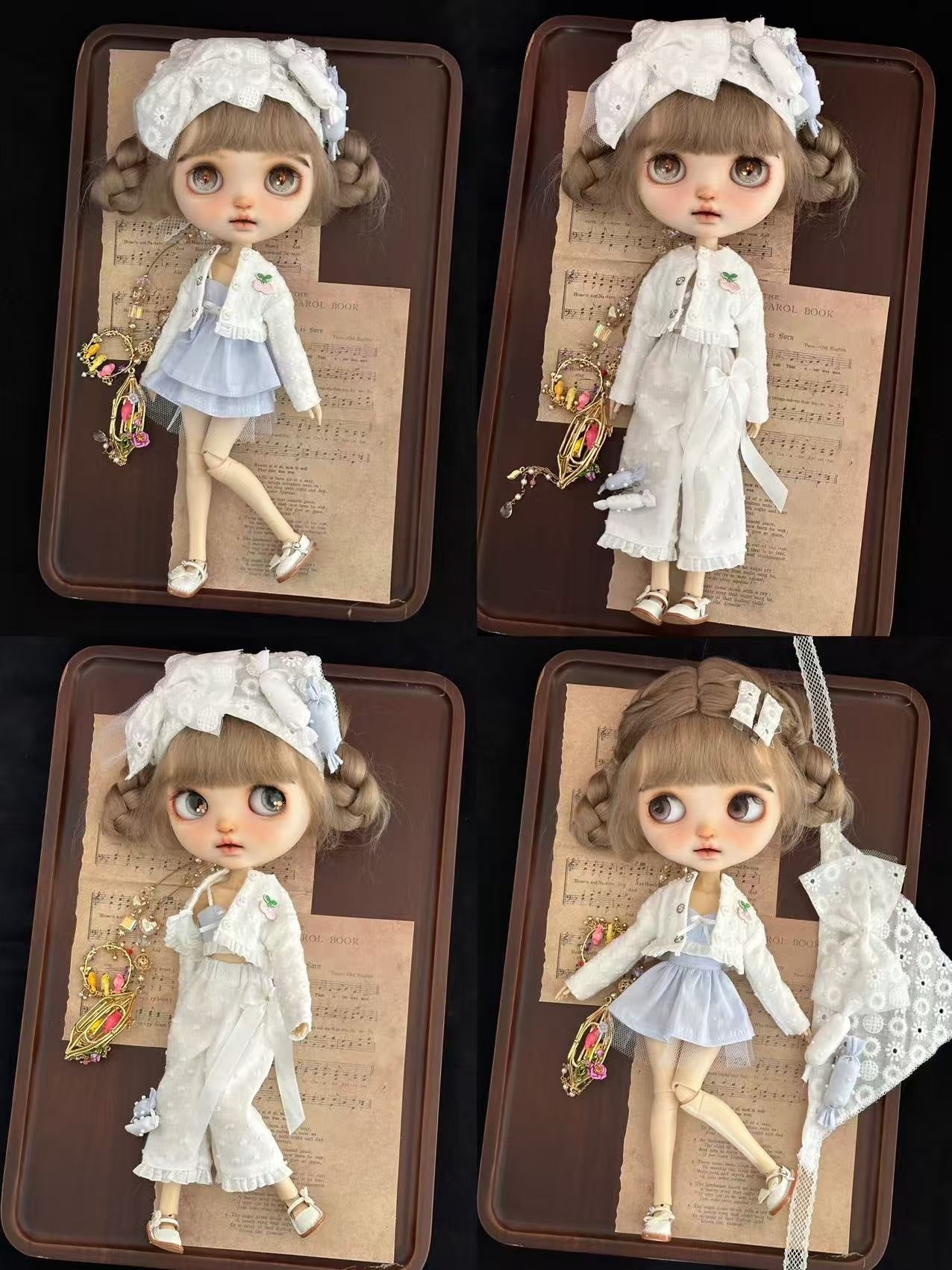 Cool Breeze Casual Blythe Outfit - Handmade Doll Clothes - ToastDoll