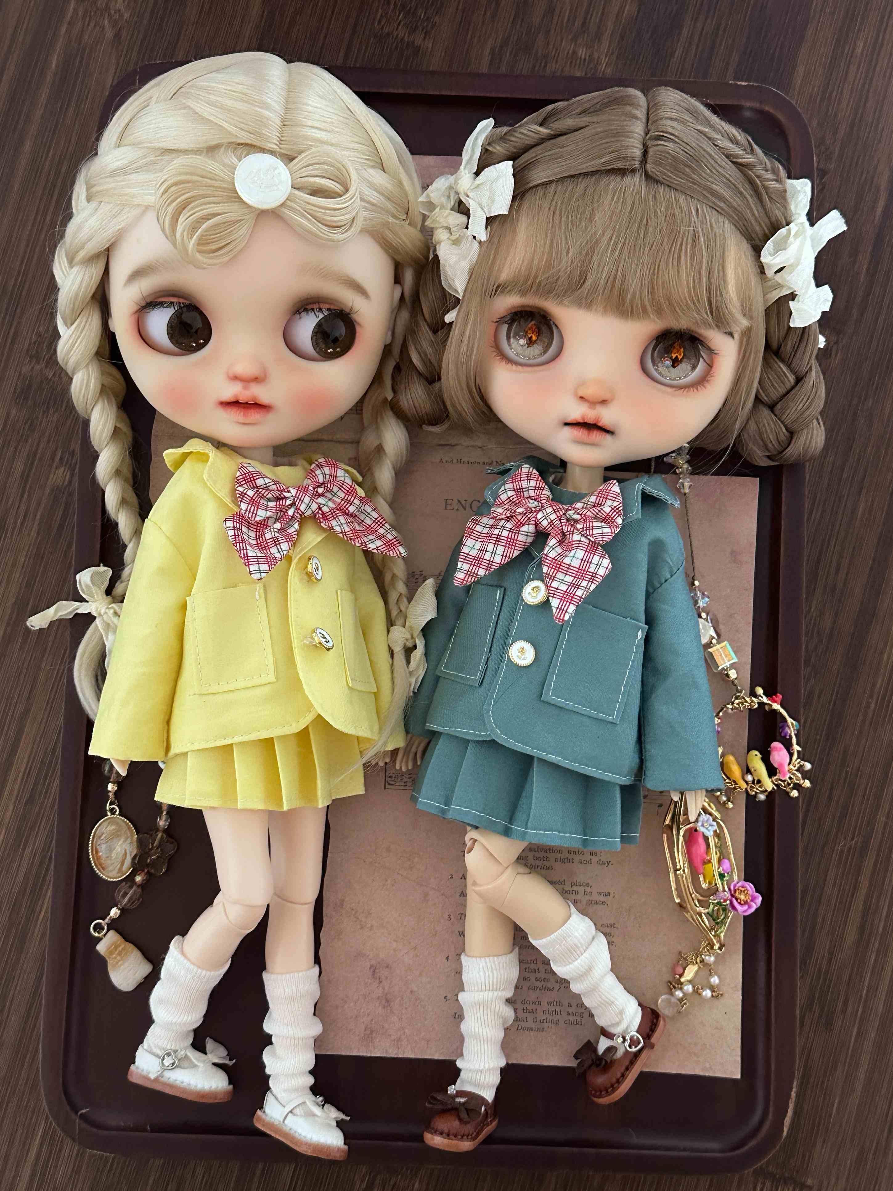 Chic School Uniform Blythe Outfit | ToastDoll