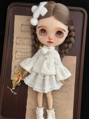 Chic Velvet Blouse Blythe Dress Outfit | ToastDoll