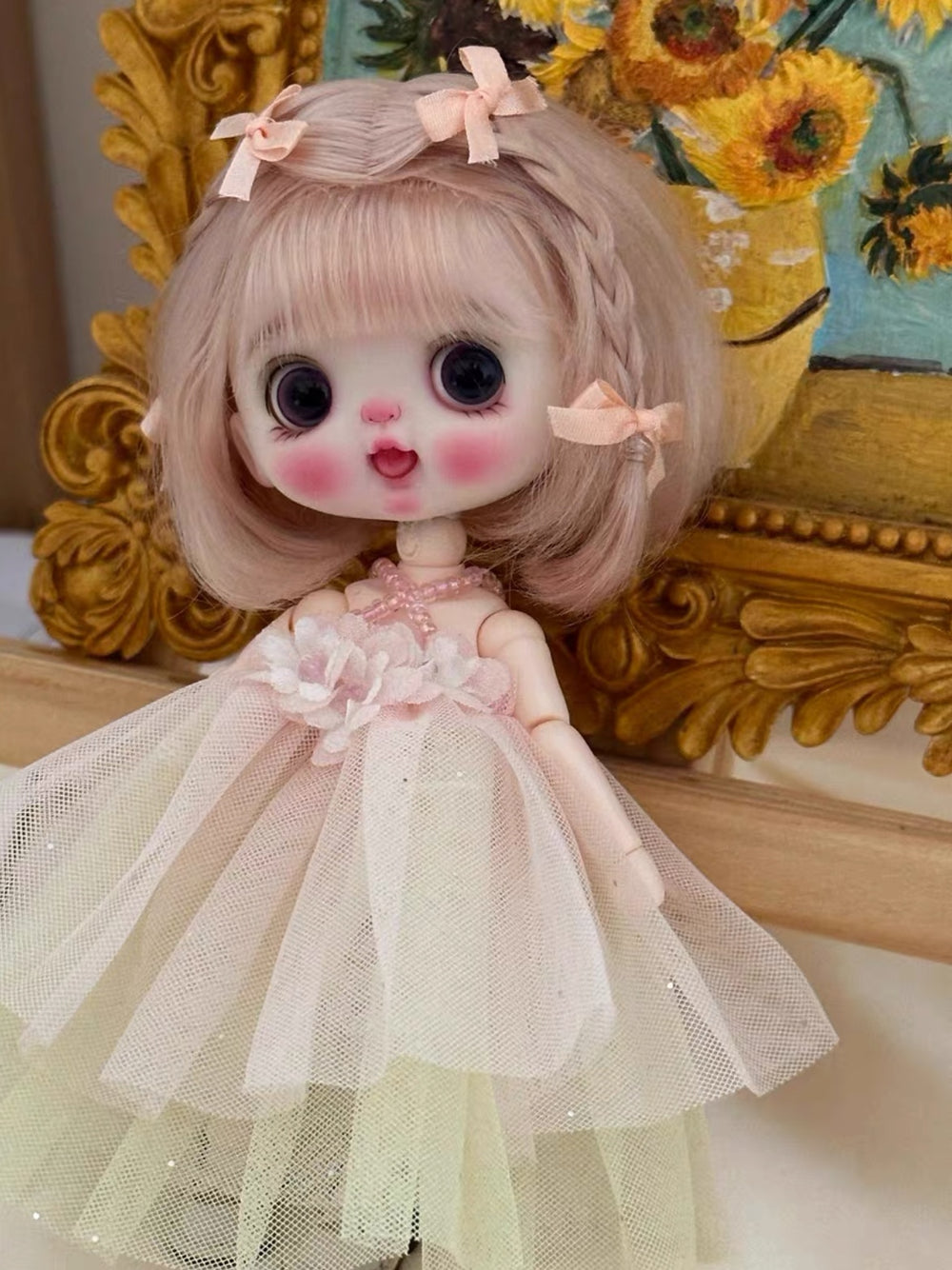 Pixie Fairy Tulle OB11 Outfit Half Body Shot | ToastDoll