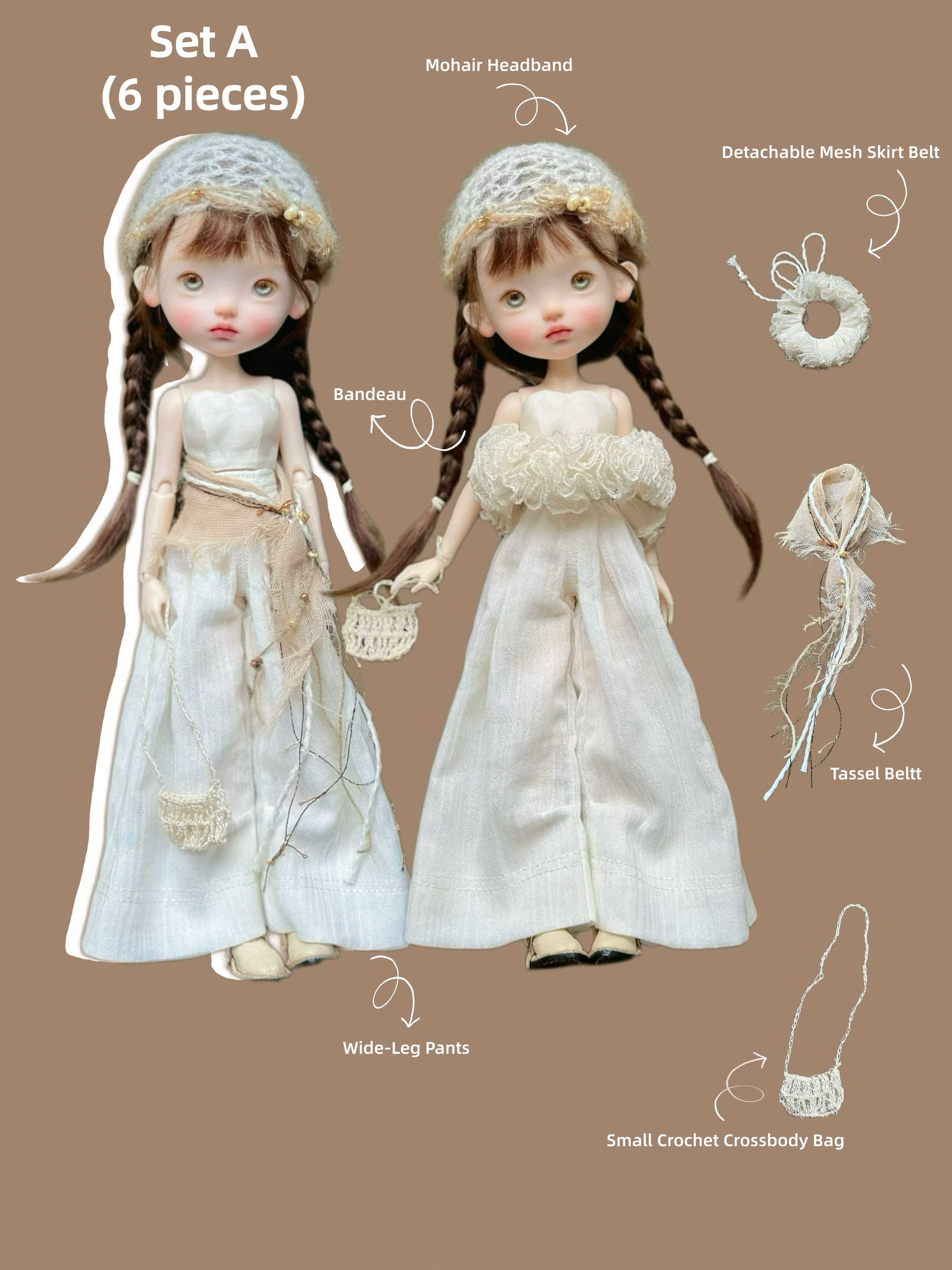 Cozy Mori 1/6 BJD Outfit Close-up | ToastDoll