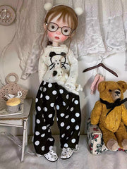 Mouse Knit Polka Dot 1/6 BJD Outfit | ToastDoll