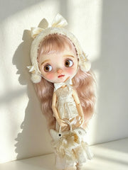 Alba Ivory Blythe OOAK - Sweet Duo Doll - ToastDoll
