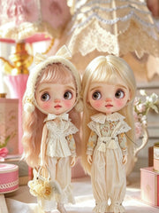 Alba Ivory Blythe OOAK - Sweet Duo Doll - ToastDoll