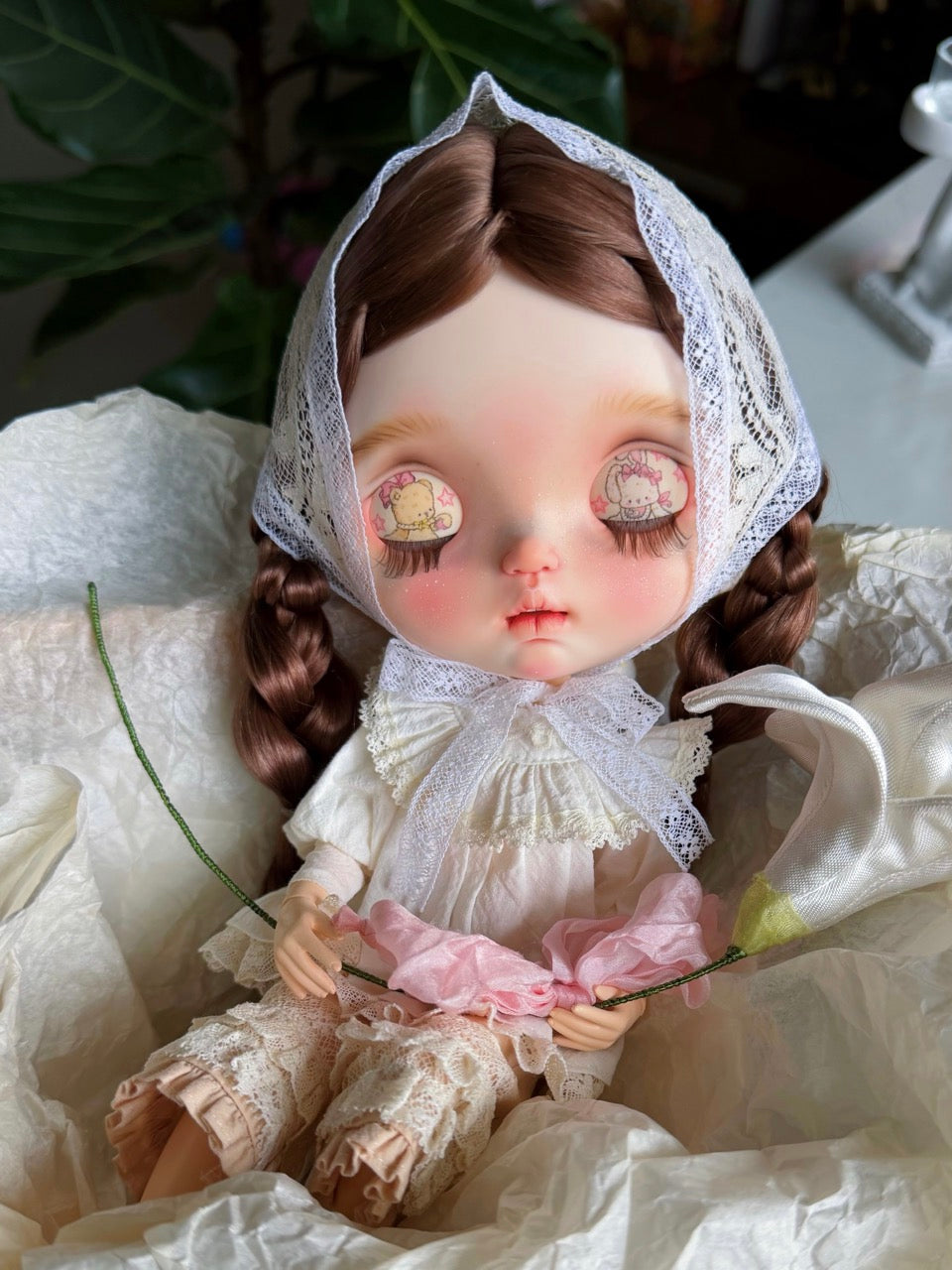 Lilian Custom Blythe OOAK - Cute Doll - ToastDoll