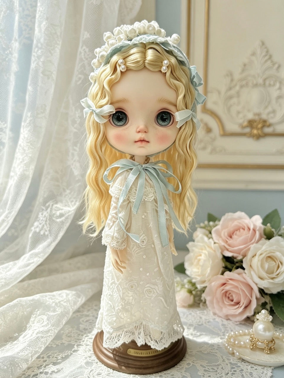 Florence Custom Blythe OOAK - Delicate Doll - ToastDoll