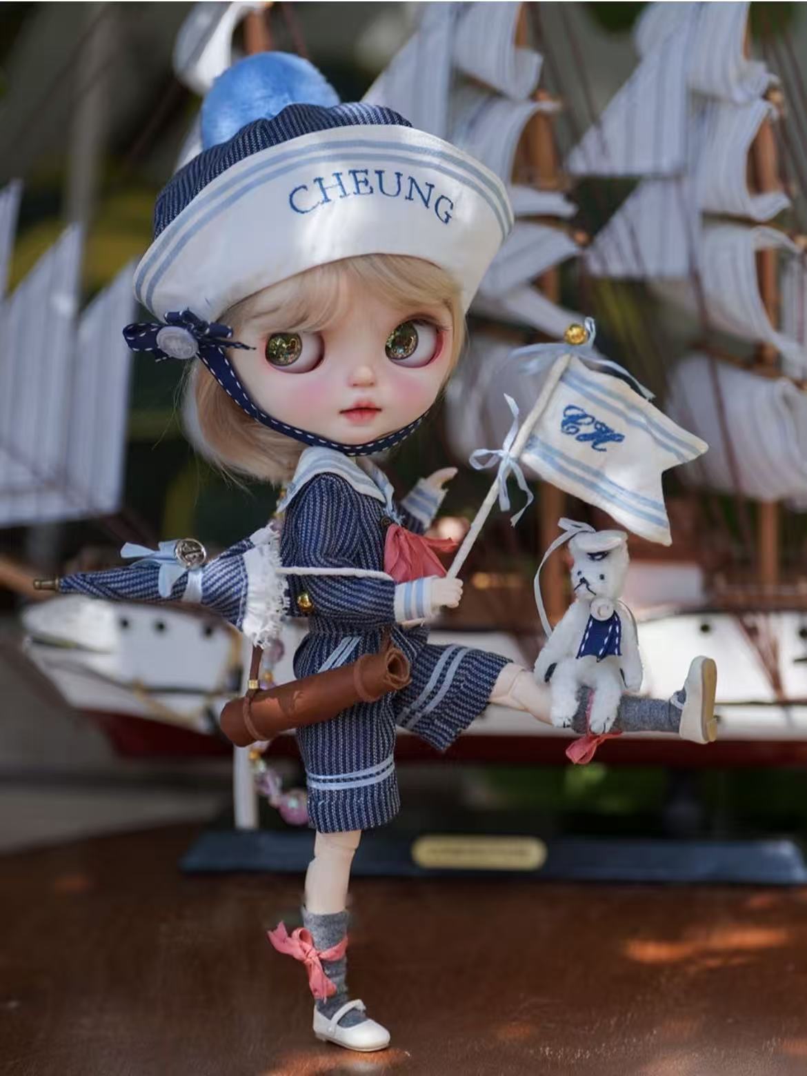 Blue Sailor Blythe Outfit | ToastDoll