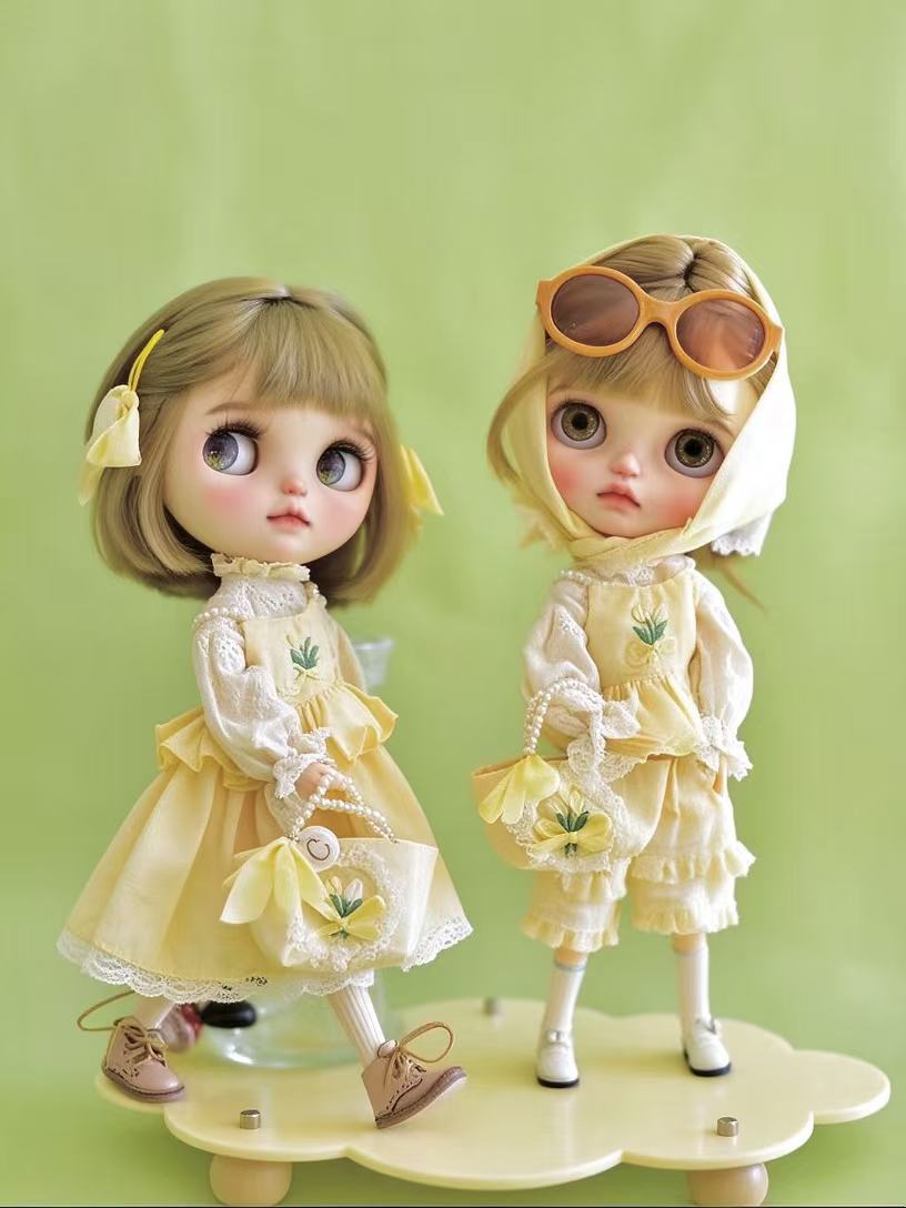 Yellow Tulip Blythe Outfit | ToastDoll