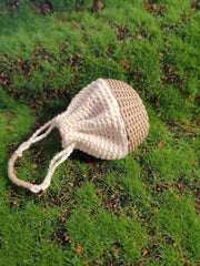 Handmade Miniature Props for BJD/Blythe/Obitsu, Rattan Style Handbag