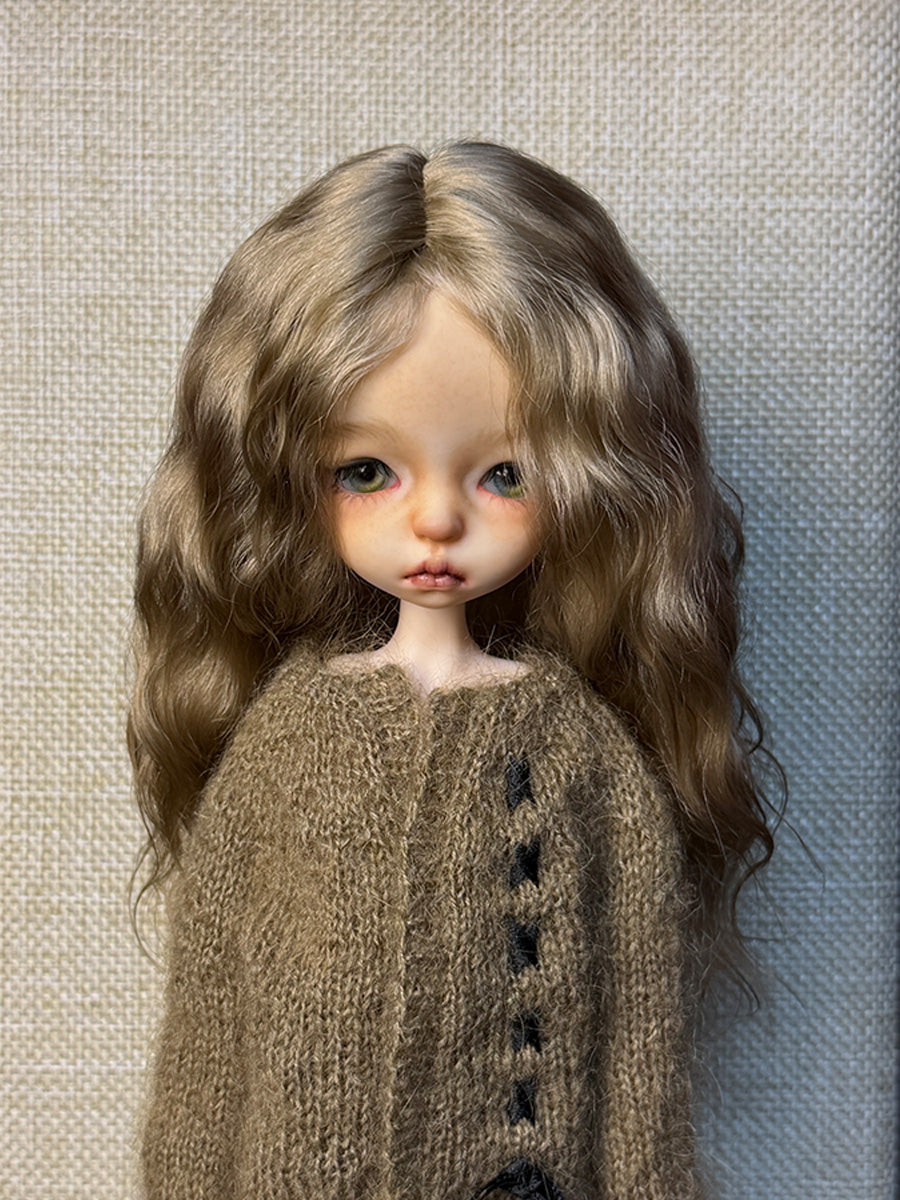 Multicolor Mix Style 1/6 BJD Mohair Wig - Handmade Doll Hair-ToastDoll