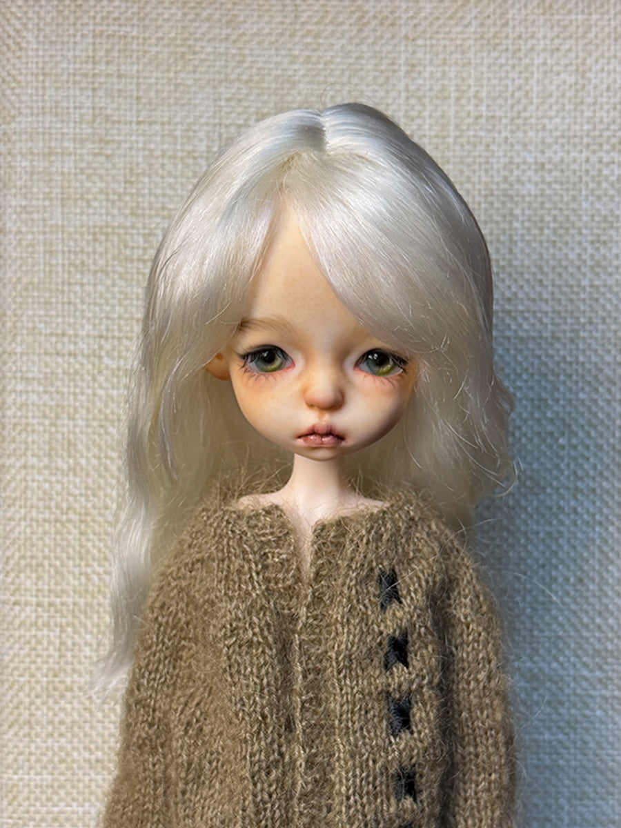 Multicolor Mix Style 1/6 BJD Mohair Wig - Handmade Doll Hair-ToastDoll