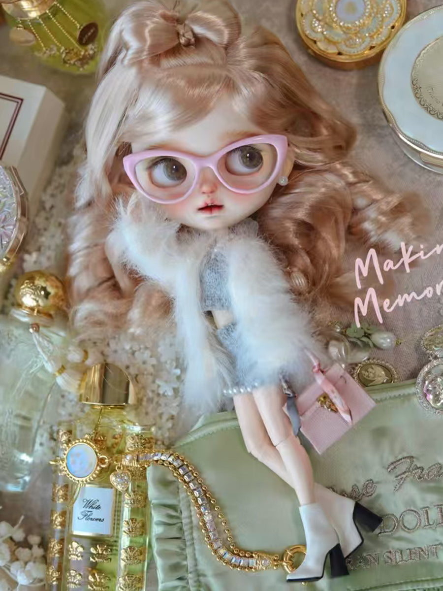 Handmade Outfit for Blythe/Pullip, Winter Sweater  Set