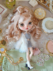 Handmade Outfit for Blythe/Pullip, Winter Sweater  Set