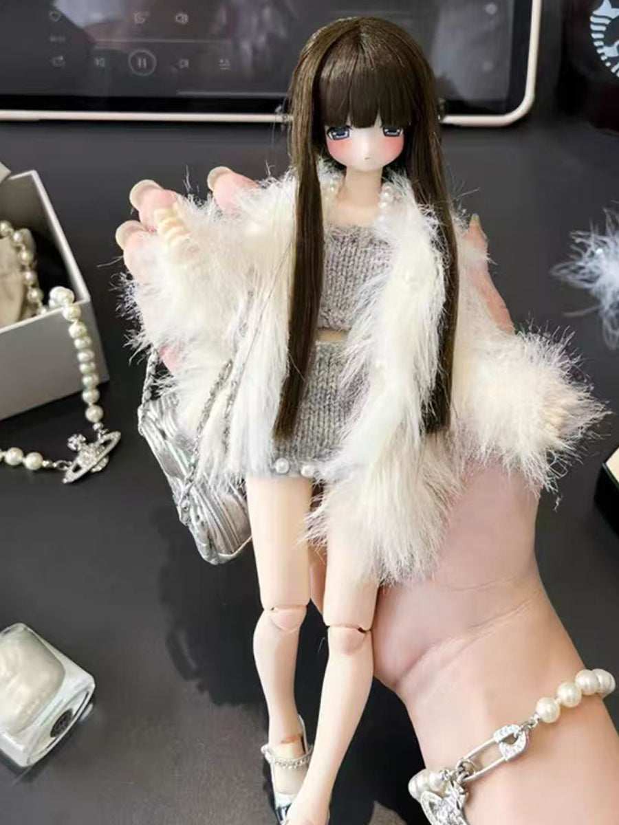 Handmade Outfit for Blythe/Pullip, Winter Sweater  Set