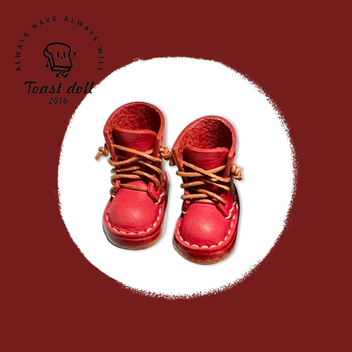 Handmade Shoes for Blythe,  Solid Color High Top Leather Shoes